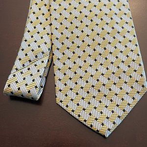 ROBERT TALBOTT Best of Class for Nordstrom - Silk Necktie Designer Geometric Tie
